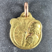 Load image into Gallery viewer, French Rasumny Deer Hunting Horn 18K Yellow Gold Charm Pendant