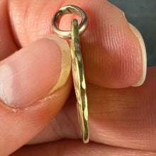 Load image into Gallery viewer, French Rasumny Deer Hunting Horn 18K Yellow Gold Charm Pendant