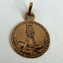Load image into Gallery viewer, French Virgin Mary 18K Rose Gold Charm Pendant
