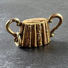 Load image into Gallery viewer, Vintage 9K Yellow Gold Double Handled Pot Charm Pendant