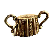 Load image into Gallery viewer, Vintage 9K Yellow Gold Double Handled Pot Charm Pendant