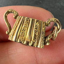 Load image into Gallery viewer, Vintage 9K Yellow Gold Double Handled Pot Charm Pendant