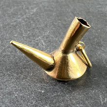 Load image into Gallery viewer, Vintage Spanish Porron 18 Karat Yellow Gold Charm Pendant