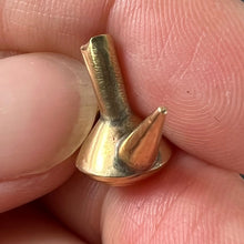 Load image into Gallery viewer, Vintage Spanish Porron 18 Karat Yellow Gold Charm Pendant