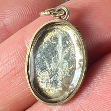 Load image into Gallery viewer, Antique 9K Yellow Gold Mirror Flowers and Leaves Charm Pendant