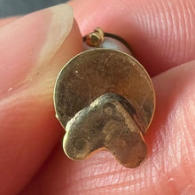 Load image into Gallery viewer, Vintage Mandarin Chinese Man 14K Yellow Gold Cultured Pearl Charm Pendant