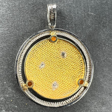 Load image into Gallery viewer, Kosun 14K Yellow White Gold Zodiac Capricorn Charm Pendant