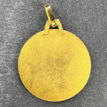 Load image into Gallery viewer, French Blood Group Type Medical 18K Yellow Gold Charm Medal Pendant