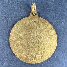 Load image into Gallery viewer, Italian Capricorn Zodiac 18K Yellow Gold Charm Pendant