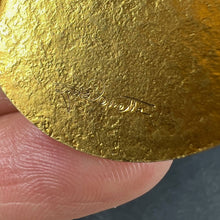 Load image into Gallery viewer, Italian Capricorn Zodiac 18K Yellow Gold Charm Pendant