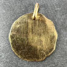 Load image into Gallery viewer, Charl Sanne French Saint Christopher 18K Yellow Gold Charm Pendant