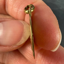 Load image into Gallery viewer, French Jesus Christ Crown of Thorns 18K Yellow Gold Medal Charm Pendant