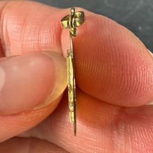 Load image into Gallery viewer, French Libra Starsign Zodiac 18K Yellow Gold Charm Medal Pendant