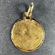 Load image into Gallery viewer, French Raphael’s Cherub 18K Yellow Gold Medal Pendant