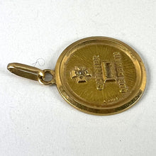 Load image into Gallery viewer, Augis French More Than Yesterday 18K Yellow Gold Diamond Love Charm Pendant