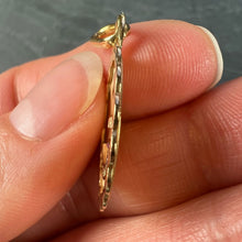 Load image into Gallery viewer, Augis French More Than Yesterday Ruby 18K Yellow Gold Love Charm Pendant