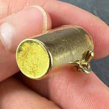 Load image into Gallery viewer, Antique French Pill Box or Miniature Etui 18K Yellow Gold Charm Pendant