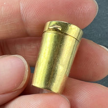Load image into Gallery viewer, Antique French Pill Box or Miniature Etui 18K Yellow Gold Charm Pendant