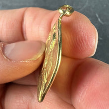 Load image into Gallery viewer, Large St Christopher 18K Yellow Gold Pendant Medal