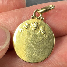 Load image into Gallery viewer, French Becker Virgin Mary 18K Yellow Gold Charm Pendant