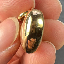 Load image into Gallery viewer, 18K Yellow Gold Puffy Love Heart Charm Pendant