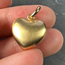 Load image into Gallery viewer, 18K Yellow Gold Puffy Love Heart Charm Pendant
