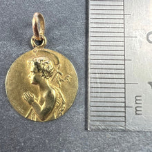 Load image into Gallery viewer, French Tairac Saint John the Baptist Jean 18K Yellow Gold Charm Pendant