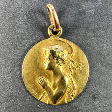 Load image into Gallery viewer, French Tairac Saint John the Baptist Jean 18K Yellow Gold Charm Pendant