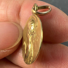 Load image into Gallery viewer, French Tairac Saint John the Baptist Jean 18K Yellow Gold Charm Pendant