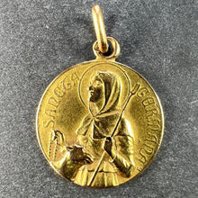 Load image into Gallery viewer, French Saint Germaine Germane 18K Yellow Gold Medal Pendant