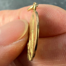 Load image into Gallery viewer, French Saint Germaine Germane 18K Yellow Gold Medal Pendant