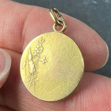 Load image into Gallery viewer, French Saint Germaine Germane 18K Yellow Gold Medal Pendant