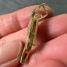Load image into Gallery viewer, 18K Yellow Gold Diamond Nefertiti Charm Pendant