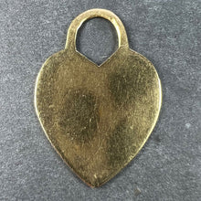 Load image into Gallery viewer, French Love Heart 18K Yellow Gold Pendant