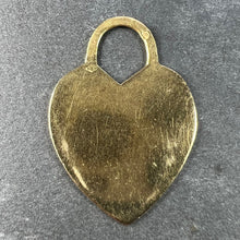 Load image into Gallery viewer, French Love Heart 18K Yellow Gold Pendant
