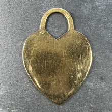 Load image into Gallery viewer, French Love Heart 18K Yellow Gold Pendant