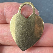 Load image into Gallery viewer, French Love Heart 18K Yellow Gold Pendant