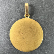 Load image into Gallery viewer, French Raphael’s Cherub 18K Yellow Gold Charm Medal Pendant
