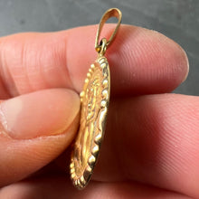Load image into Gallery viewer, French Raphael’s Cherub 18K Yellow Gold Charm Medal Pendant