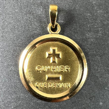Load image into Gallery viewer, Vintage Augis More Than Yesterday 18K Yellow Gold Love Charm Pendant