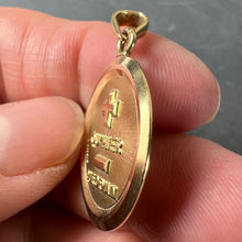 Load image into Gallery viewer, Vintage Augis More Than Yesterday 18K Yellow Gold Love Charm Pendant