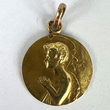 Load image into Gallery viewer, French Tairac Saint John the Baptist Jean 18K Yellow Gold Charm Pendant