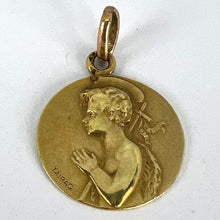 Load image into Gallery viewer, French Tairac Saint John the Baptist Jean 18K Yellow Gold Charm Pendant