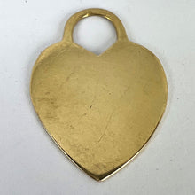 Load image into Gallery viewer, French Love Heart 18K Yellow Gold Pendant