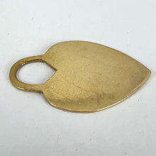 Load image into Gallery viewer, French Love Heart 18K Yellow Gold Pendant