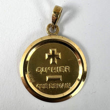 Load image into Gallery viewer, Vintage Augis More Than Yesterday 18K Yellow Gold Love Charm Pendant