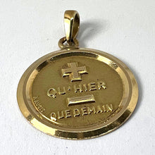Load image into Gallery viewer, Vintage Augis More Than Yesterday 18K Yellow Gold Love Charm Pendant