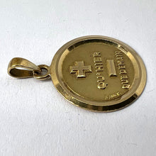Load image into Gallery viewer, Vintage Augis More Than Yesterday 18K Yellow Gold Love Charm Pendant