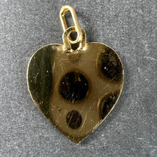 Load image into Gallery viewer, Augis More Than Yesterday Heart 18K Yellow White Gold Synthetic Ruby Love Pendant