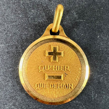 Load image into Gallery viewer, Augis French More Than Yesterday 18K Yellow Gold Love Charm Pendant